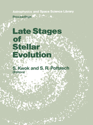 cover image of Late Stages of Stellar Evolution